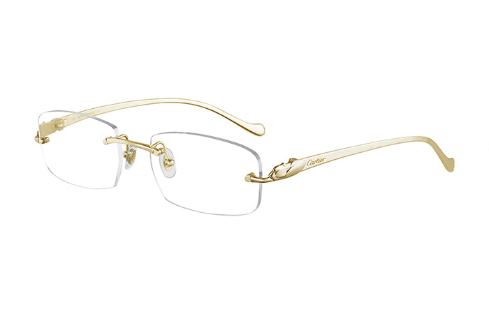Cartier - CT00610 002 - Gold Frame with Clear Lenses