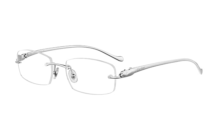 Cartier - CT00610 003 - Silver Frame with Clear Lenses