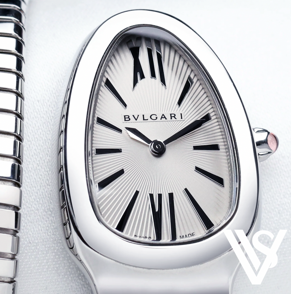 Bvlgari Bulgari Serpenti Tubogas SP 35 S Stainless Steel Silver