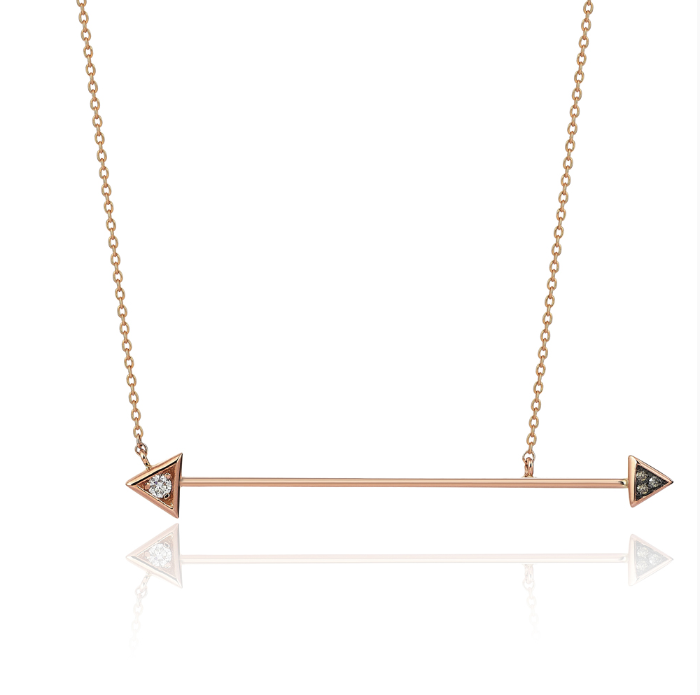 Arrow Diamond Necklace