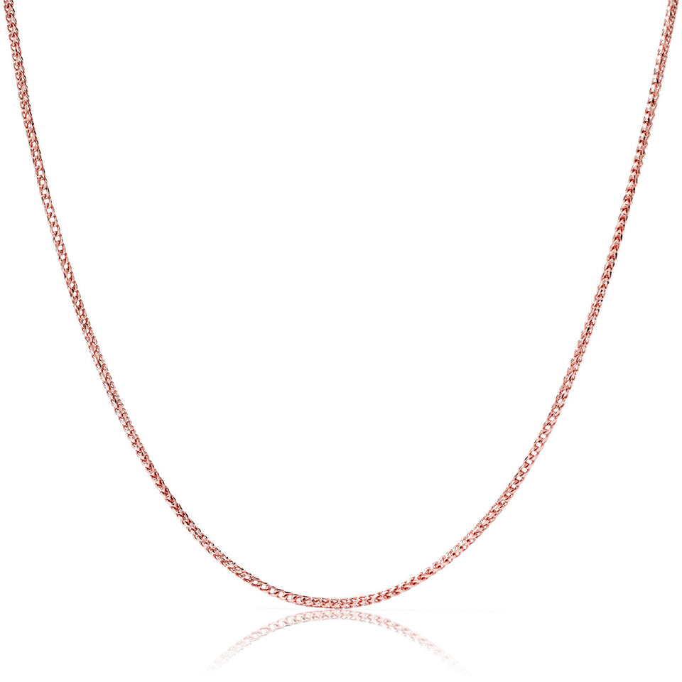 Rose Gold Franco Chain (1.25 mm)